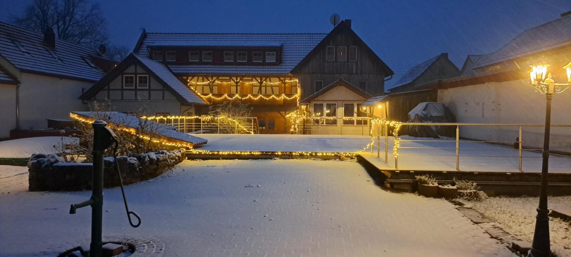 B&B Talstation Horselberg-Hainich Esterno foto